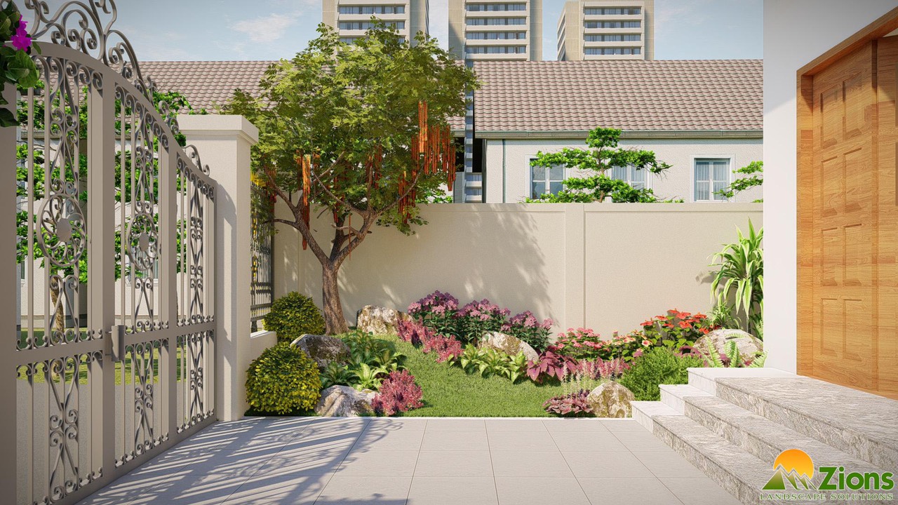 Thiết kế biệt thự sân vườn Vinhomes Thăng Long